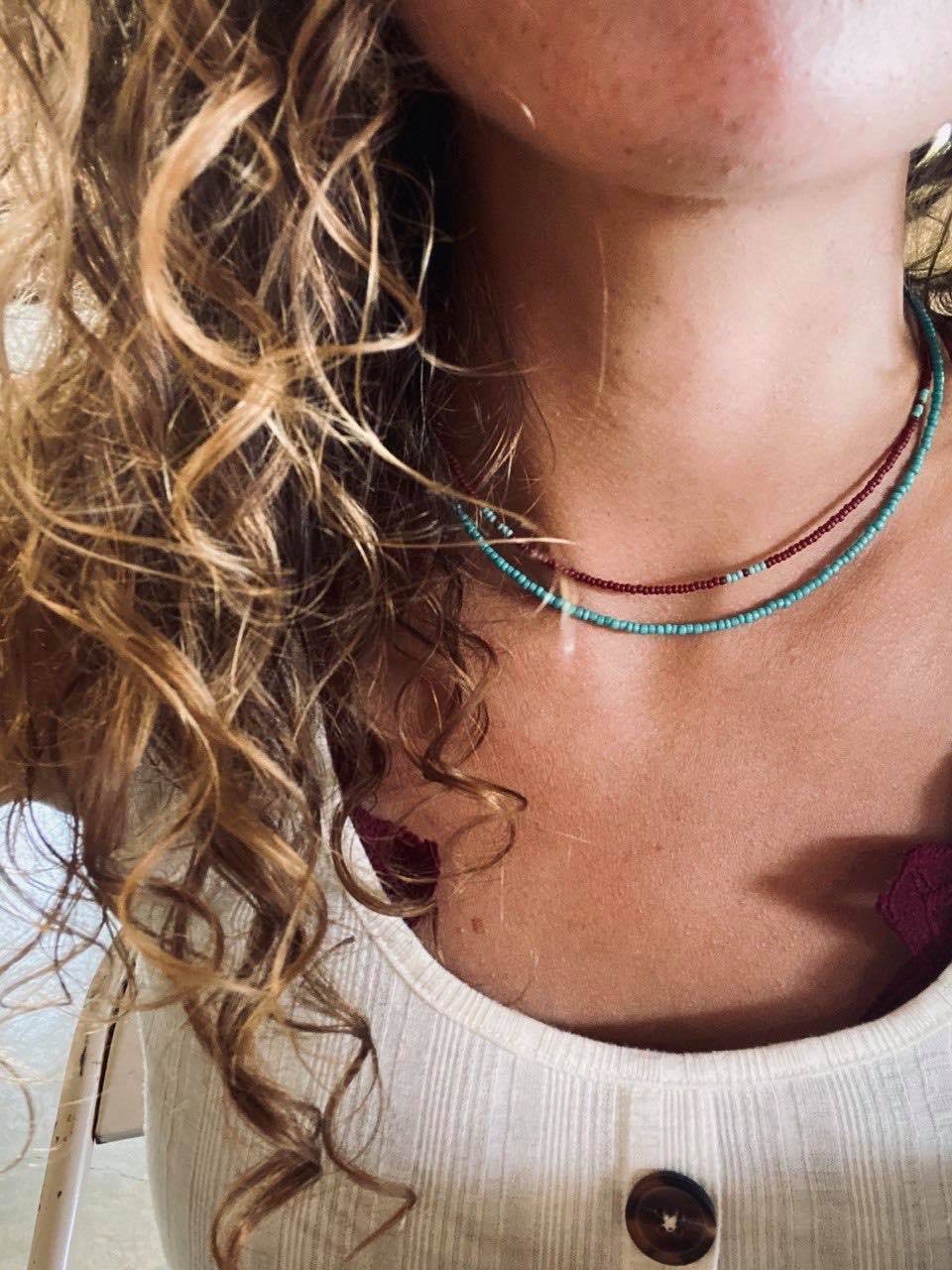 The Belle Turquoise Choker