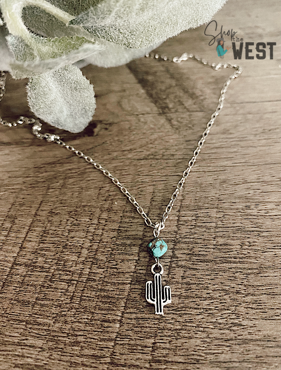 Cactus Turquoise Necklace
